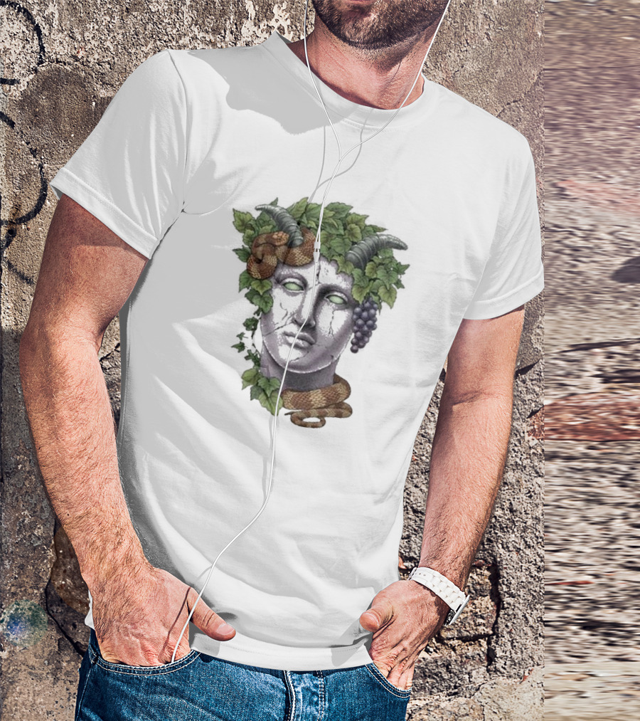 Goose Sep 27 2024 Live At The Greek Theatre Los Angeles CA Mythical Bust With Horns And Grapes T-Shirt