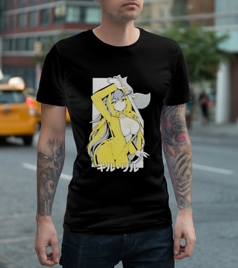 Shylily Kill Lil キル・リル Katana Anime T-Shirt