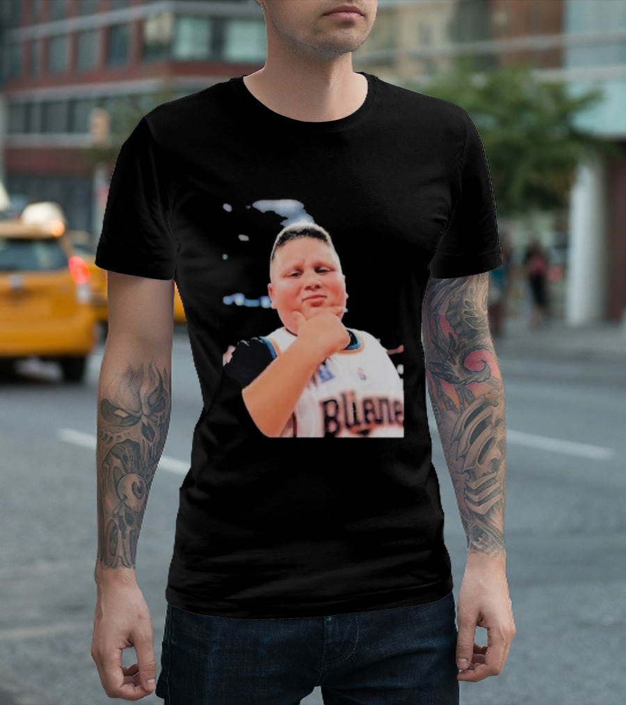 The Rizzler Blazers Confidence Meme Iconic NBA Jersey Humor T-Shirt