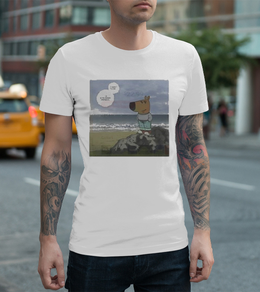 I Wish I Could Be a Dynamic Character Chill Guy Saga T-Shirt