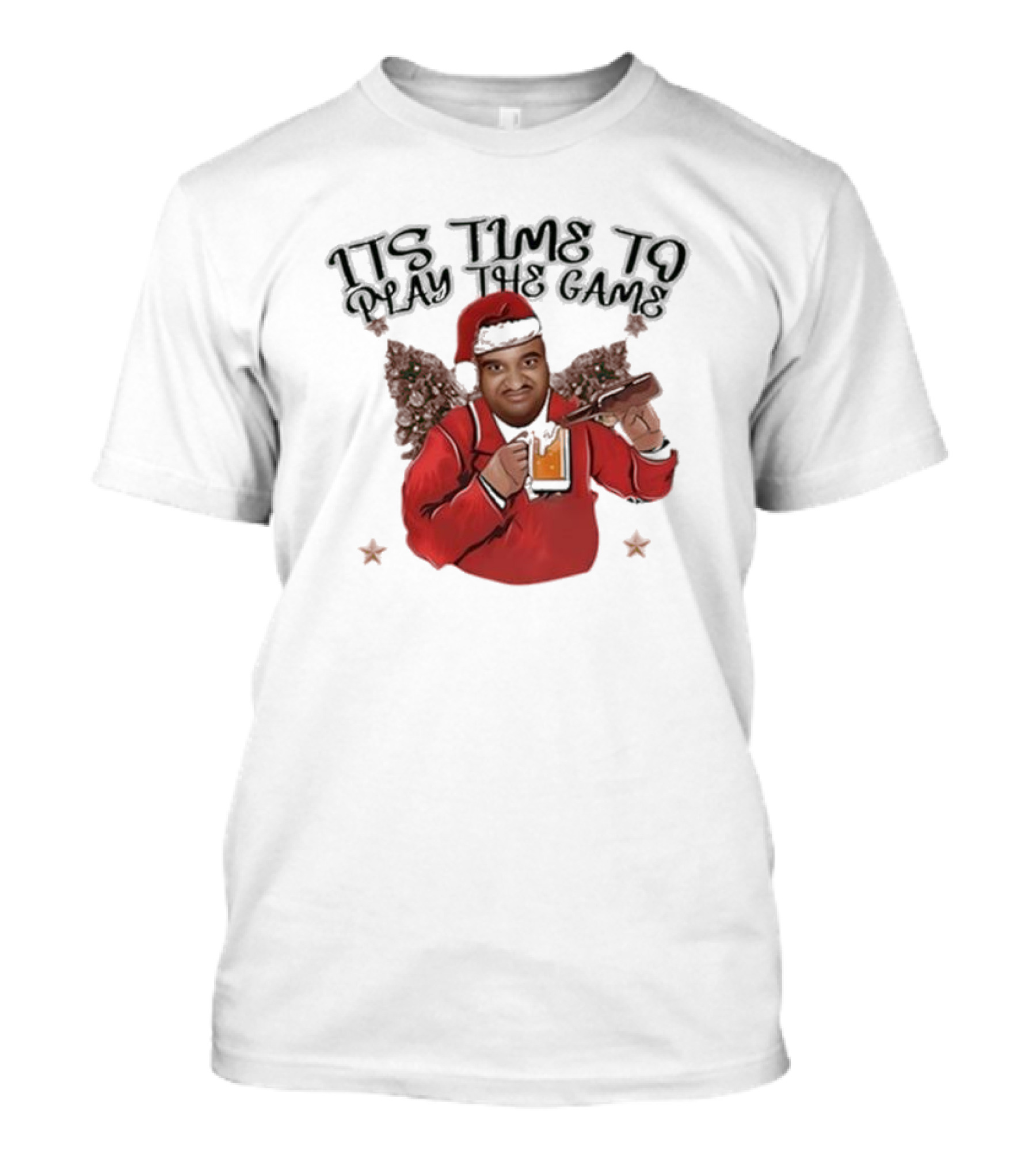 ITS TIME TO PLAY THE GAME SANTA BEER CHRISTMAS T-Shirt
