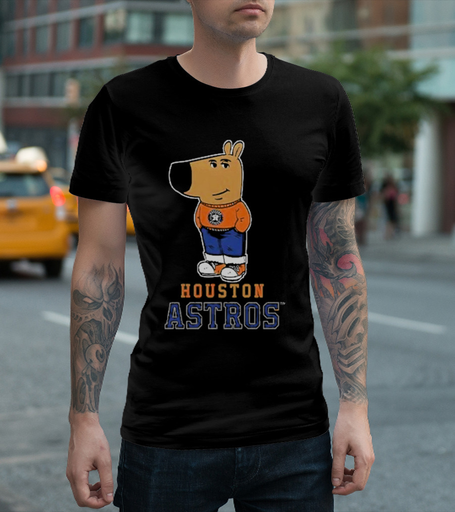 Just A Chill Guy with Houston Astros T-Shirt
