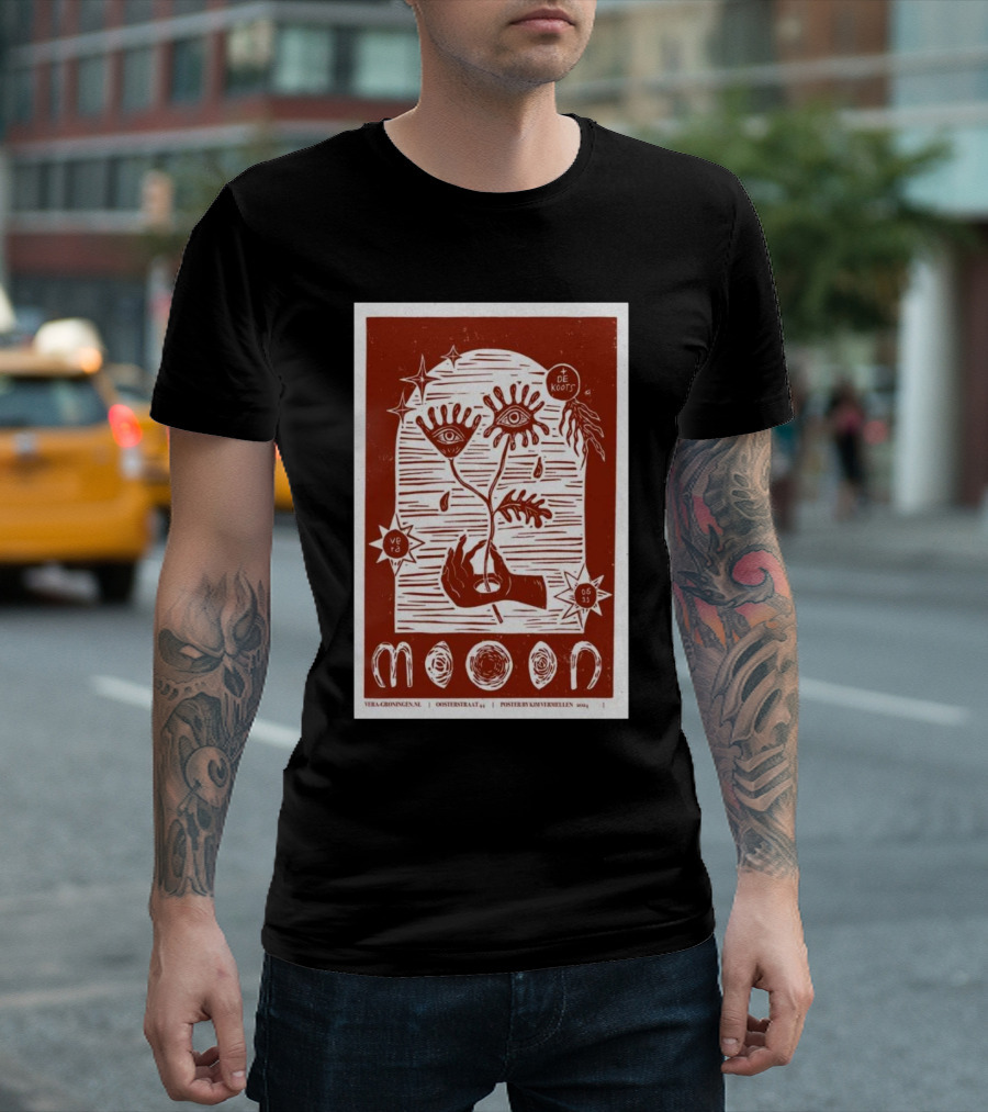 MOOON and De Koots Oct 6 2024 Vera Groningen Poster by Kim Vermeulen T-Shirt