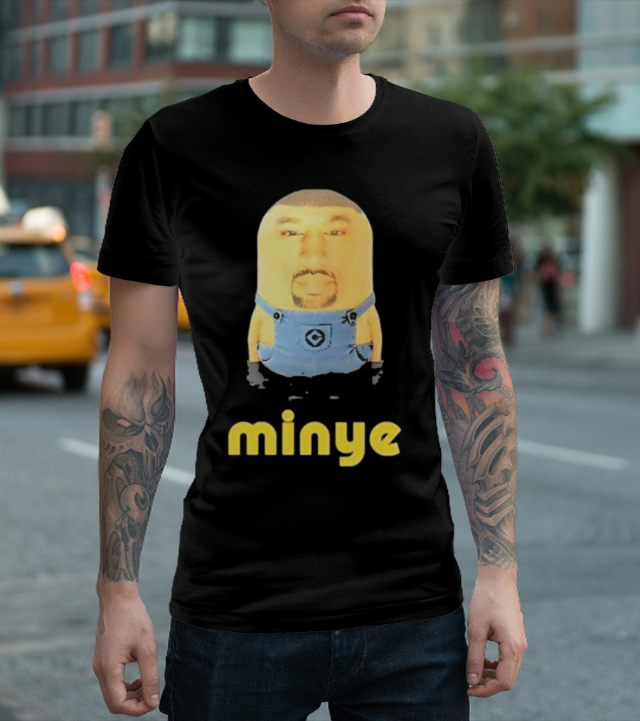 Minye Face Parody Minion Meme Character T-Shirt