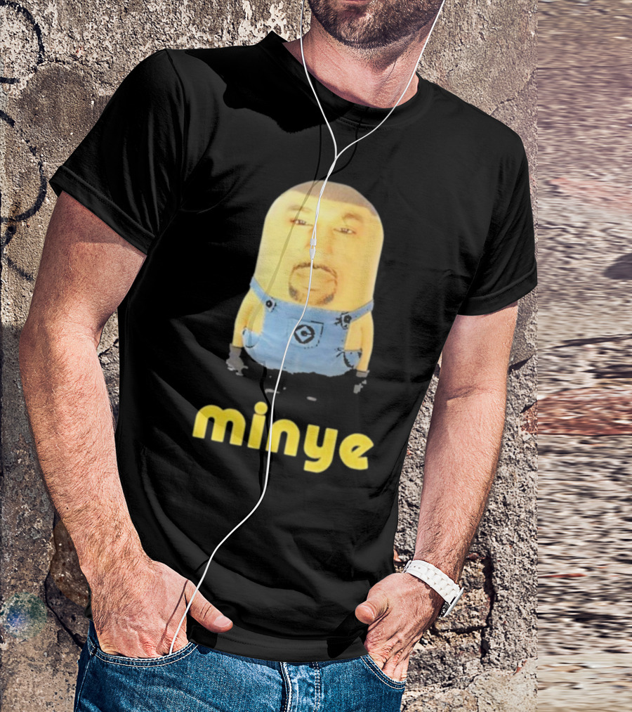 Minye Face Parody Minion Meme Character T-Shirt