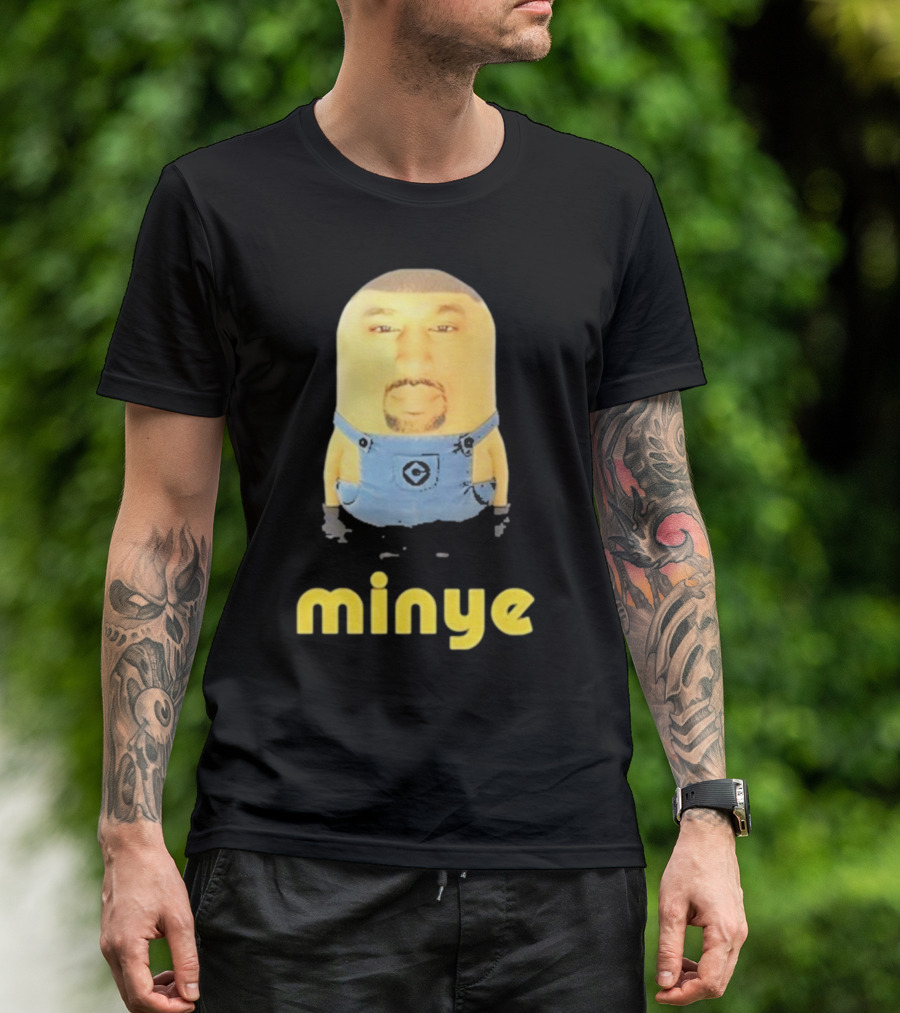 Minye Face Parody Minion Meme Character T-Shirt