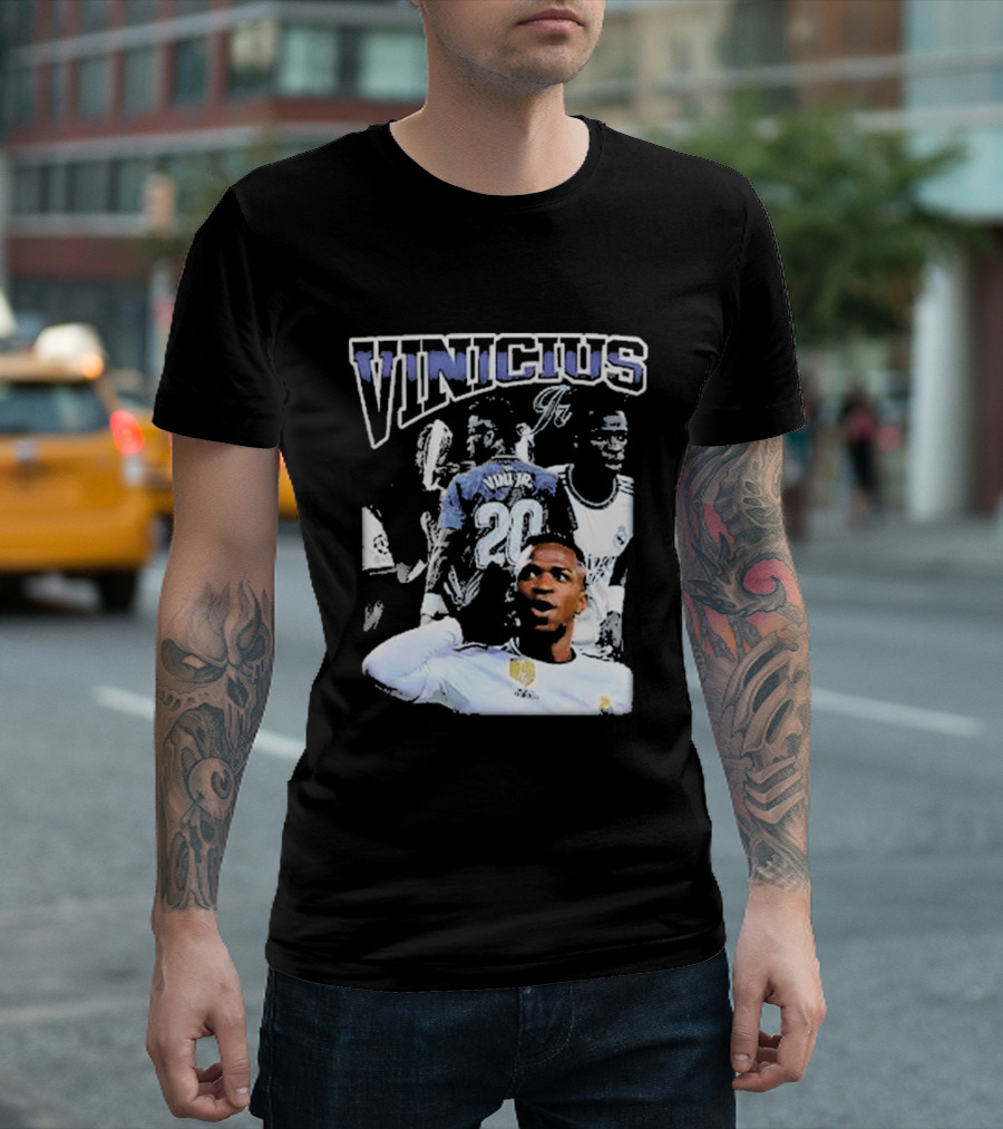 Neymar Camiseta Vinícius Jr VINI JR 20 Football T-Shirt