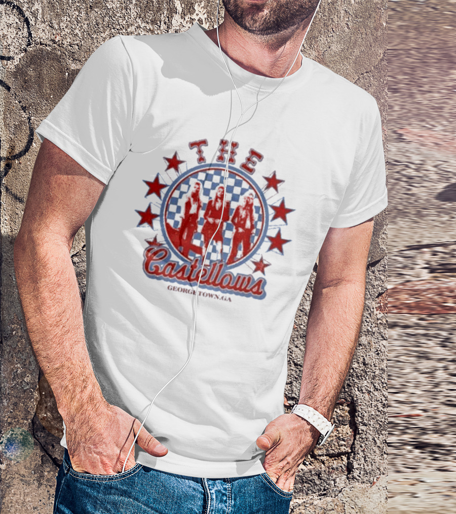 The Castellows Georgetown GA 2024 Show Stars And Checkered T-Shirt