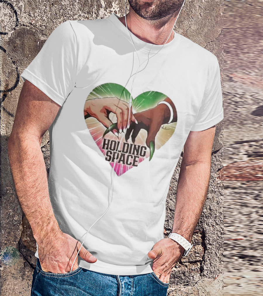 Nordacious Holding Space Heart Hands Diversity T-Shirt