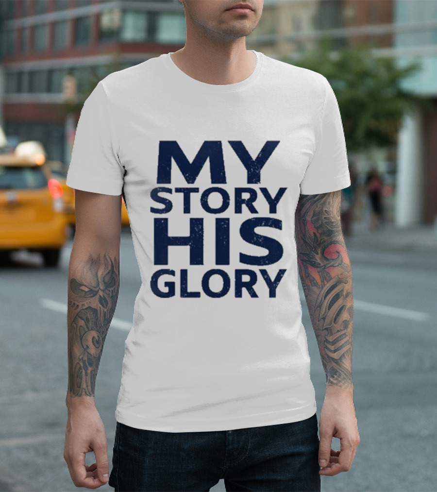 Tony Dungy My Story His Glory Motivation and Faith T-Shirt