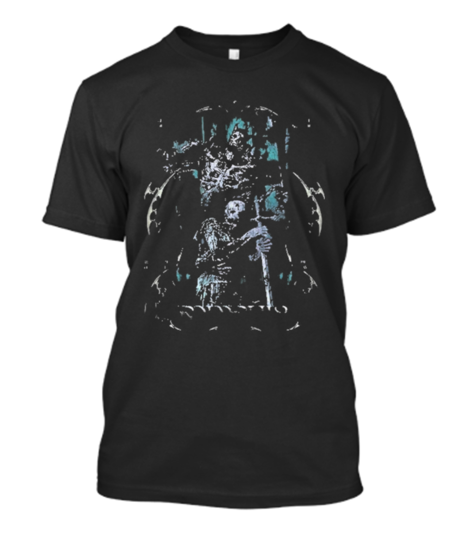 Polyphia Crusader 2024 Gothic Warrior With Sword And Skulls T-Shirt