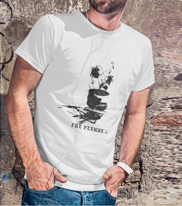 The Flenser Sad Flower Reflection T-Shirt