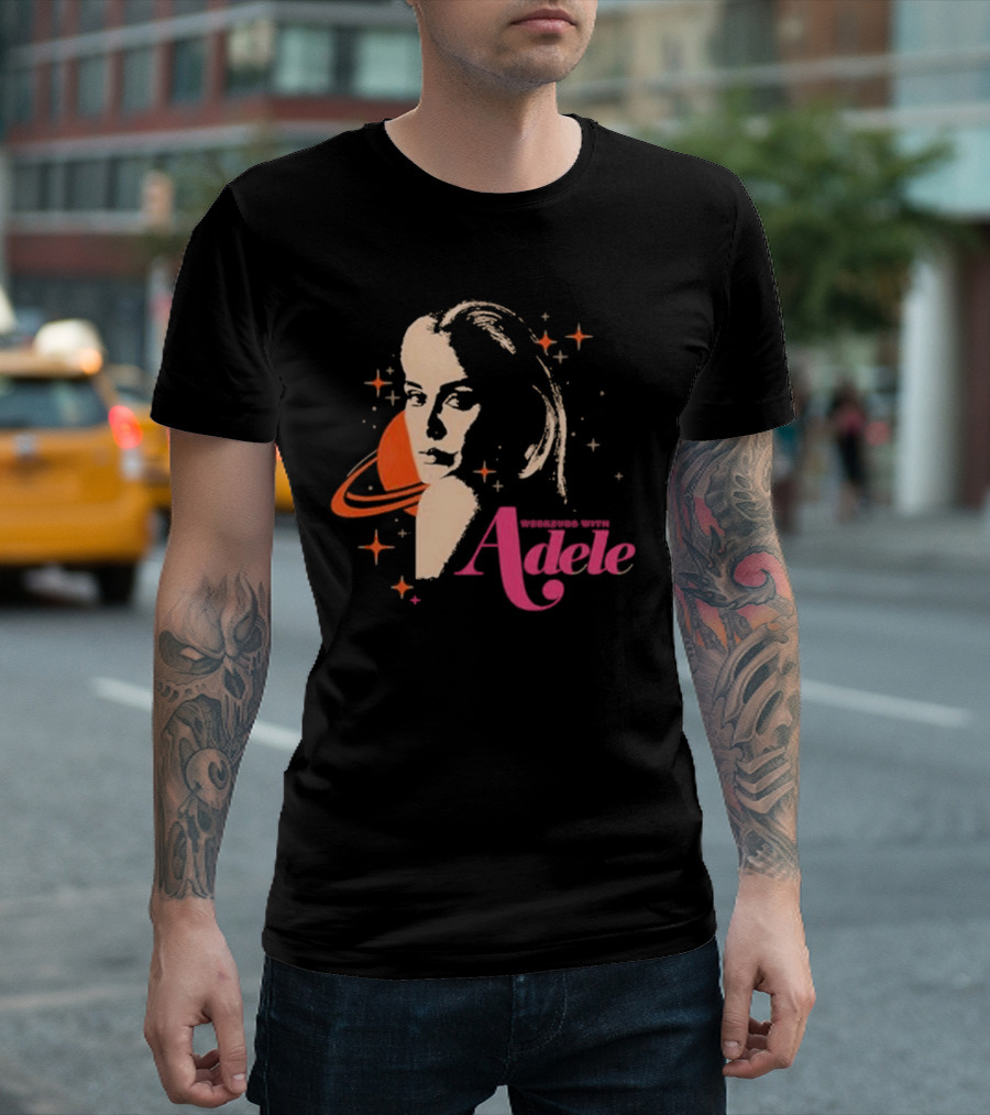 Weekends With Adele Saturn Portrait T-Shirt