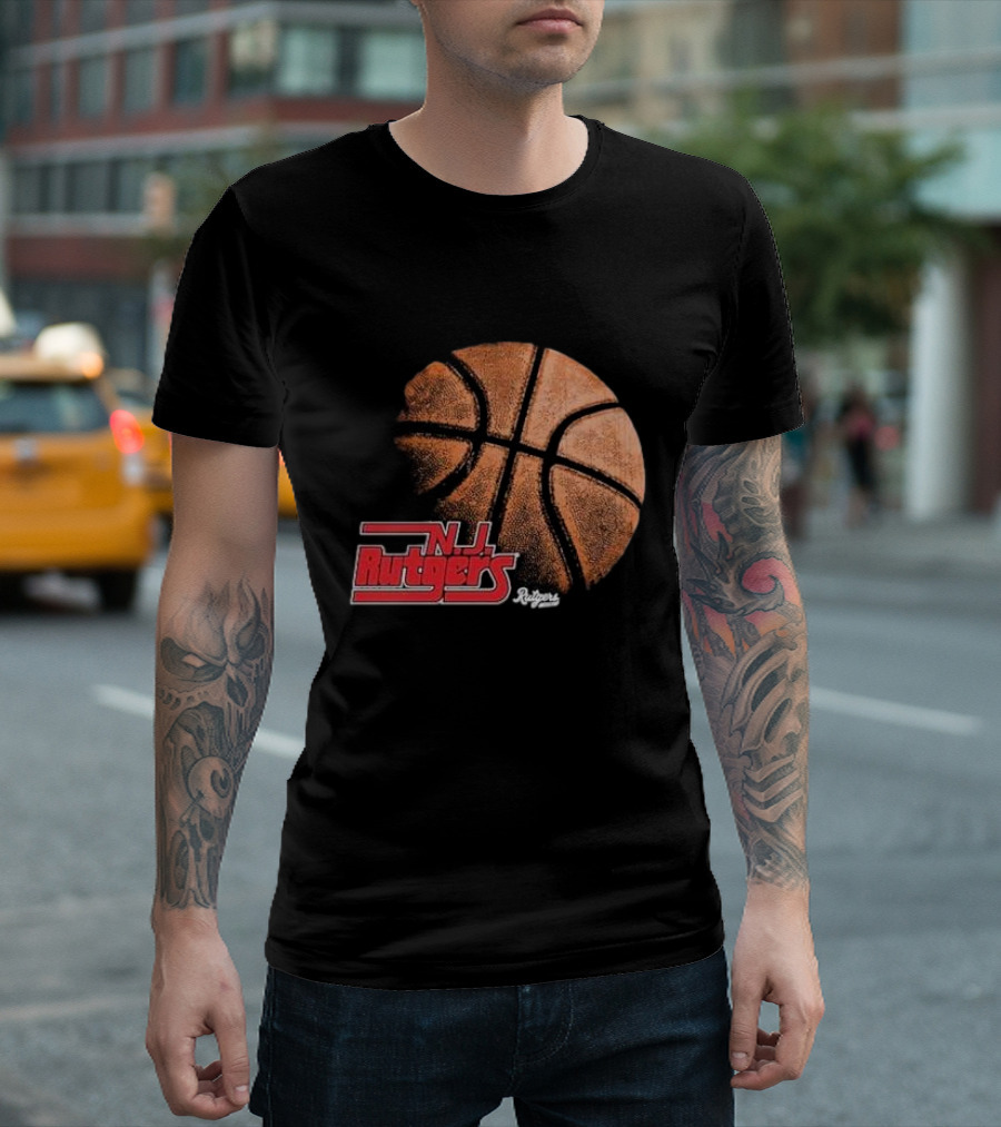Rutgers N.J Basketball T-Shirt