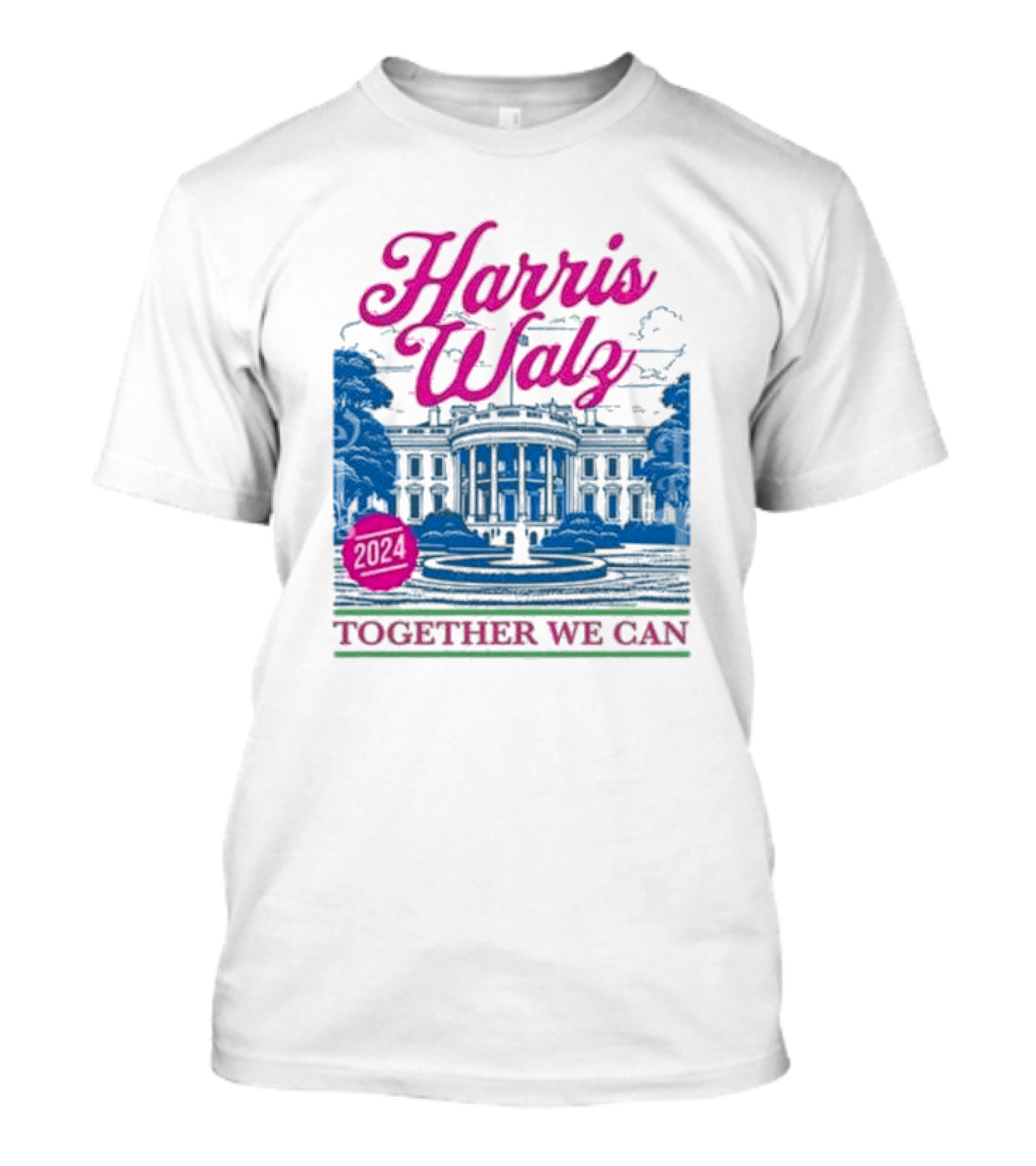 Harris Walz 2024 Together We Can T-Shirt
