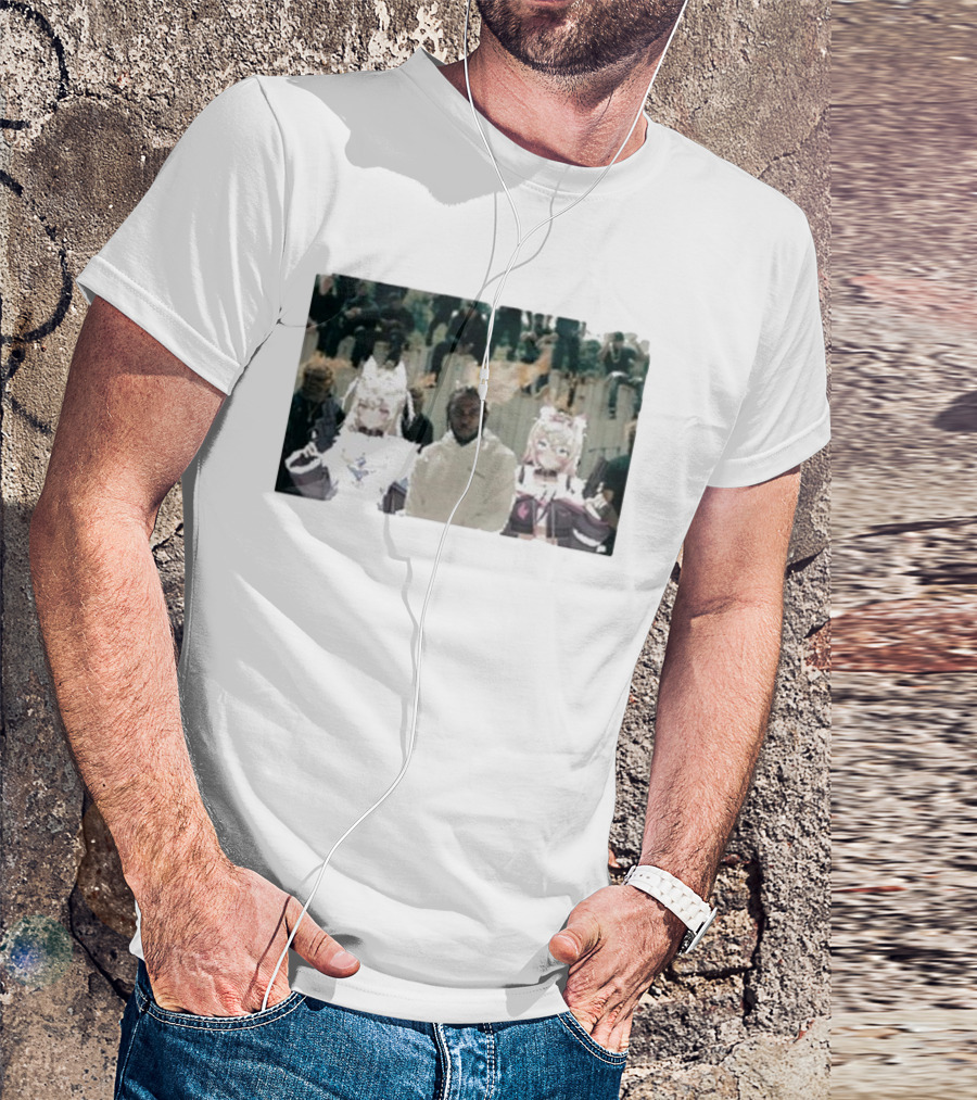 Yaruki FWMC Kendrick Good Dogs Maad City Anime Crossover T-Shirt