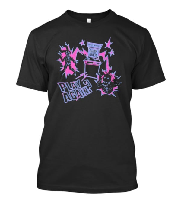 Shadow Freddy And Shadow Bonnie Game Over Play Again? T-Shirt