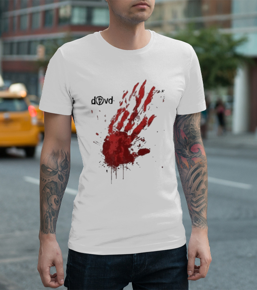 D4VD Blood Handprint Splatter T-Shirt