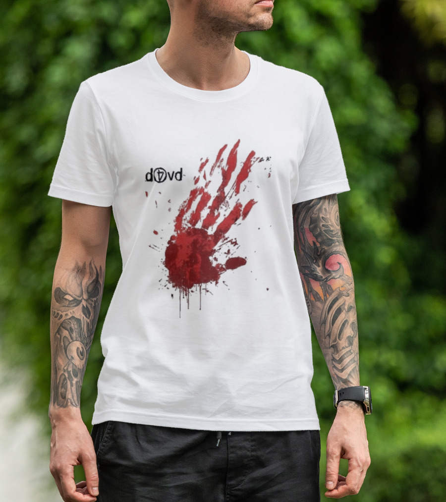 D4VD Blood Handprint Splatter T-Shirt