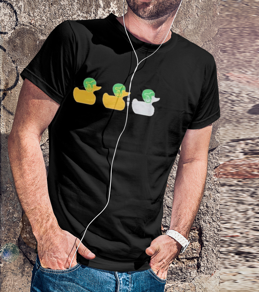 Duck Duck Gray Duck Vikings Helmet Trio T-Shirt