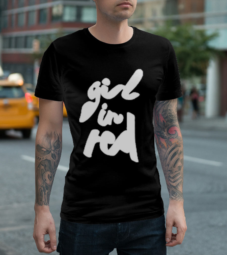 Girl in Red T-Shirt