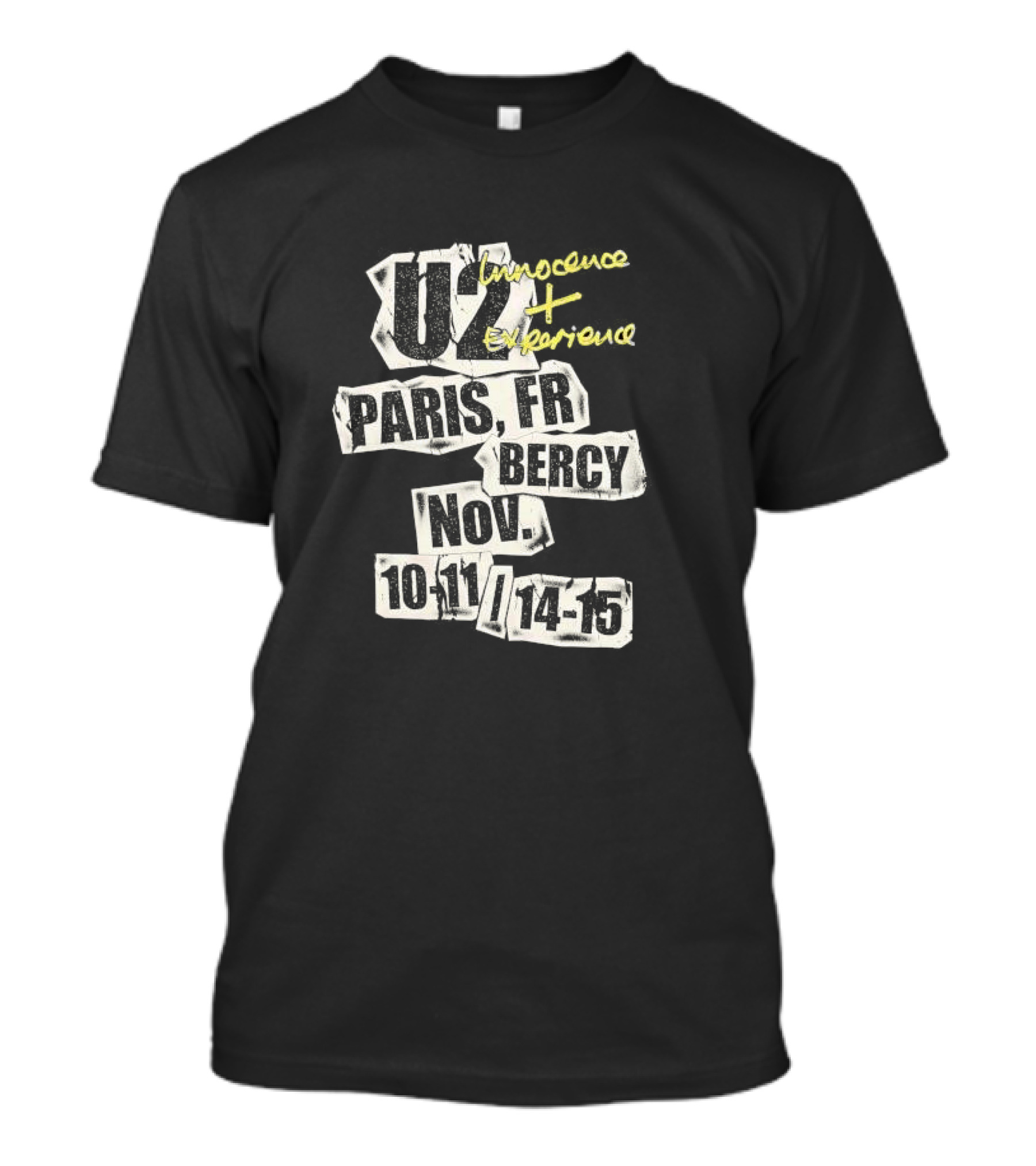 U2 Innocence + Experience Tour Paris FR Bercy Nov 10 11 14 15 T-Shirt