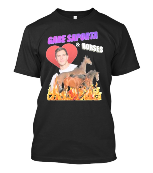 Gabe Saporta And Horses T-Shirt