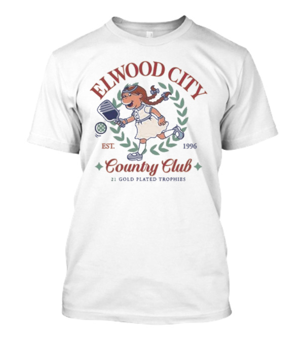 ELWOOD CITY COUNTRY CLUB EST. 1996 21 GOLD PLATED TROPHIES T-Shirt