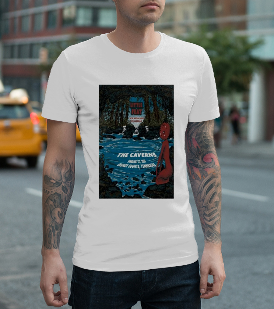 Little Feat February 22 2025 The Caverns With Special Guest Leftover Salmon Grundy County Tennessee T-Shirt