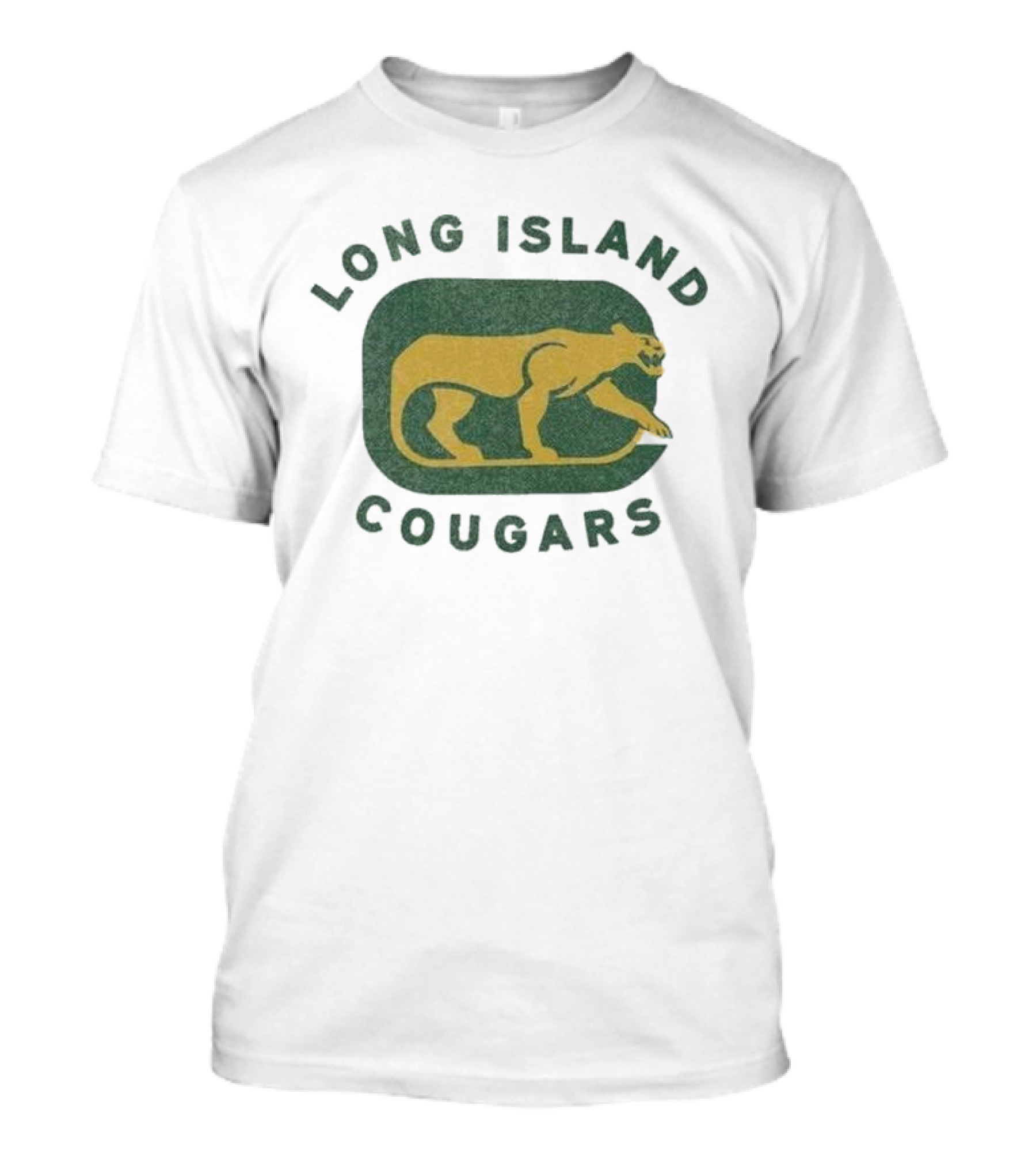 Long Island Cougars New York Hockey Team Iconic T-Shirt