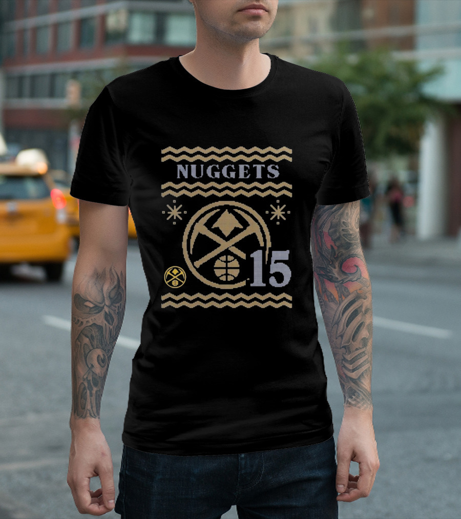 Nikola Jokic Denver Nuggets Number 15 Ugly T-Shirt