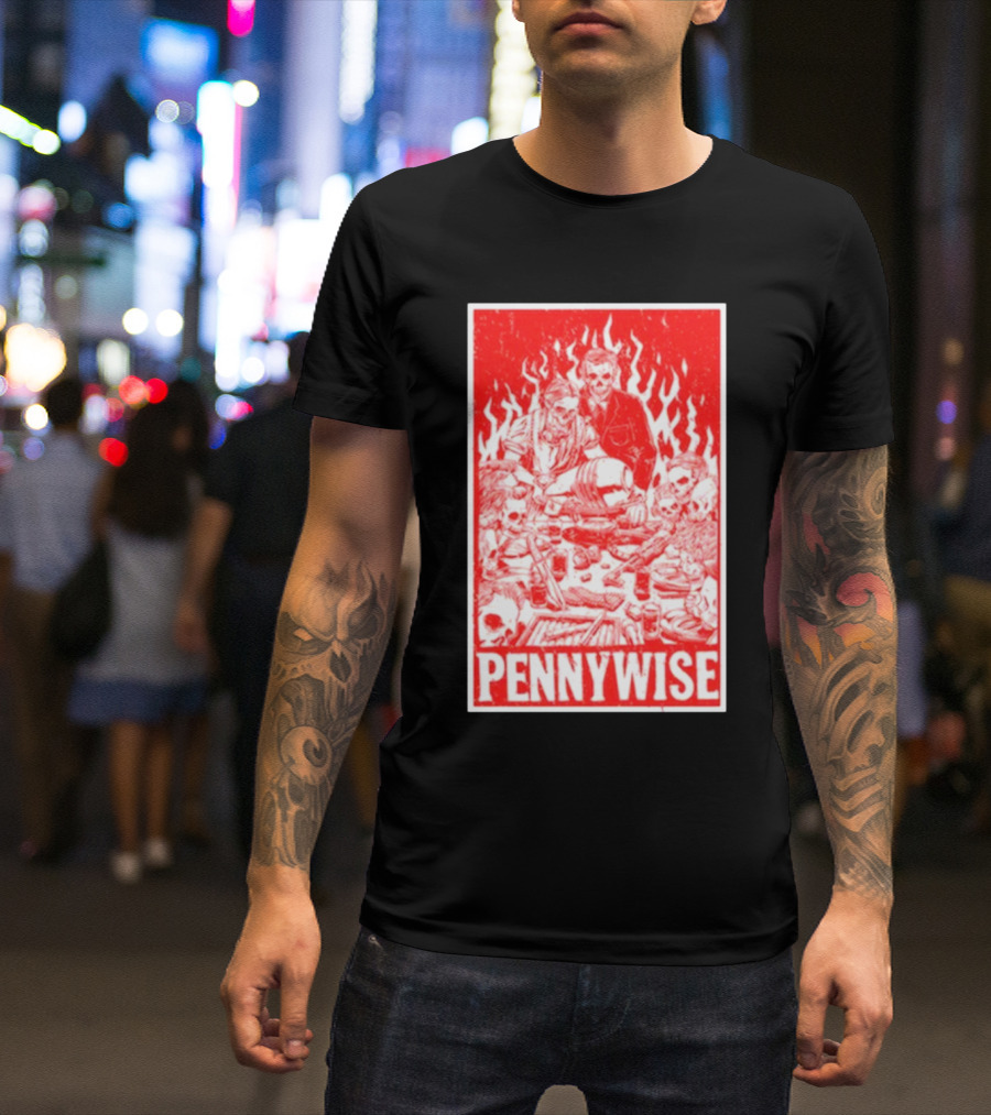 Pennywise Macabre Festive Feast T-Shirt