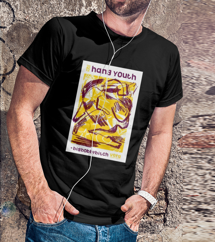 Hang Youth +bigbobbybitch VERA Groningen 21 12 Concert T-Shirt