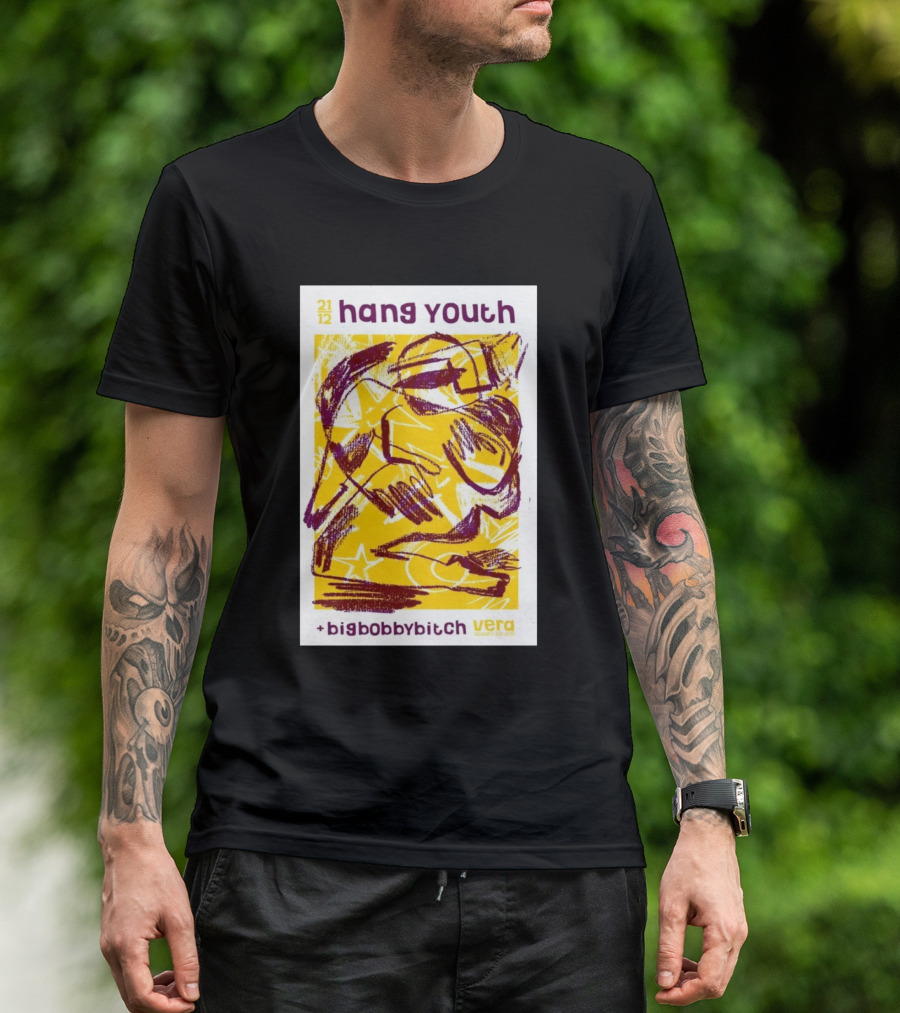 Hang Youth +bigbobbybitch VERA Groningen 21 12 Concert T-Shirt