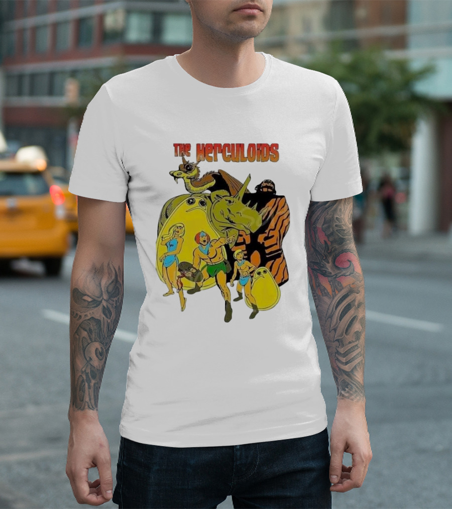 The Herculoids Classic Adventure Cartoon Characters T-Shirt