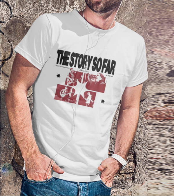 The Story So Far Live In Concert I Want To Disappear In The USA Tour T-Shirt