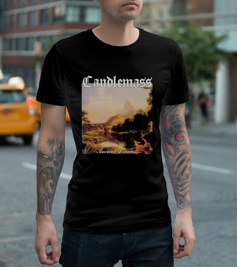 Candlemass Ancient Dreams Album Cover T-Shirt