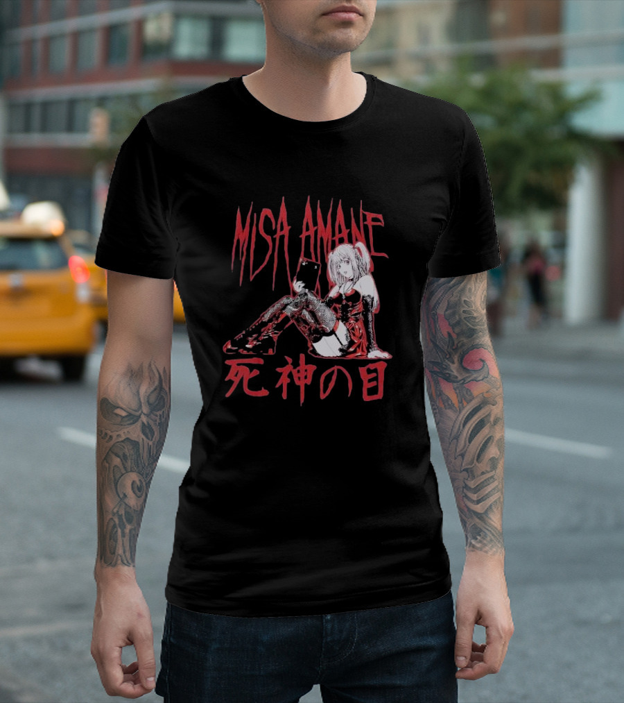 Misa Amane Death Note Shinigami Eyes T-Shirt
