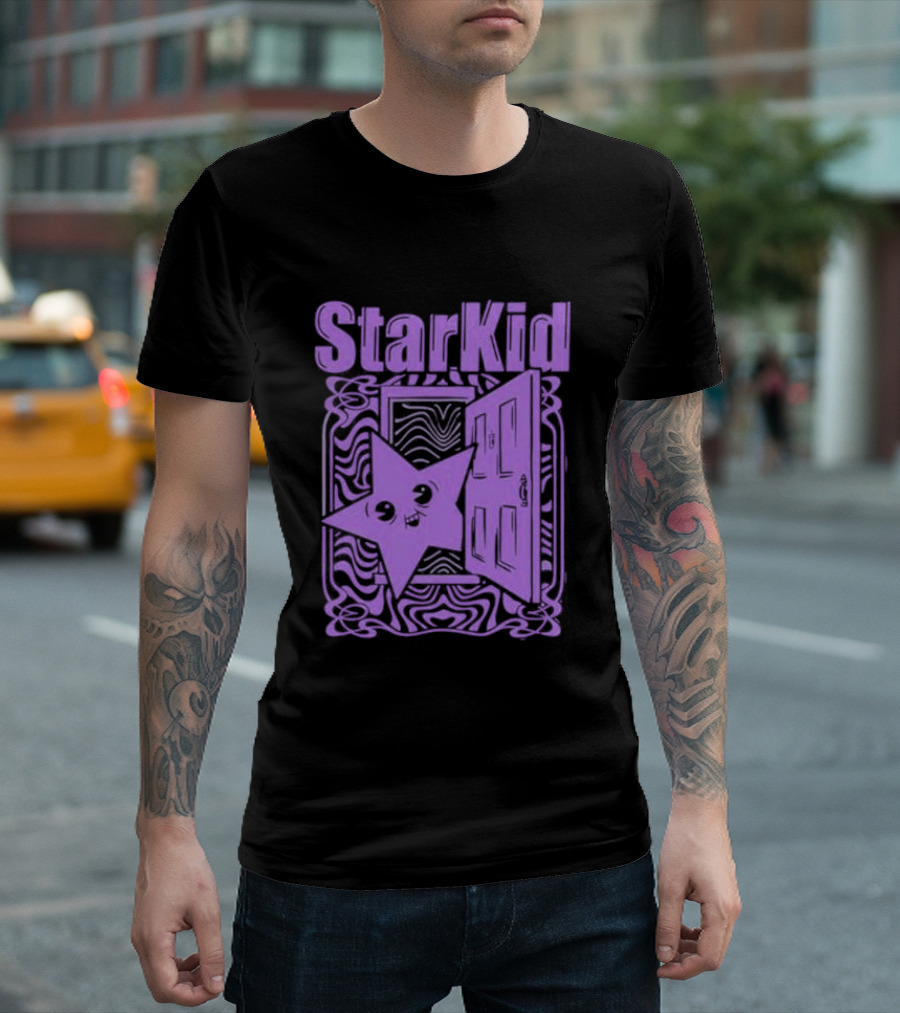 StarKid Purple Star Opening Doorway T-Shirt