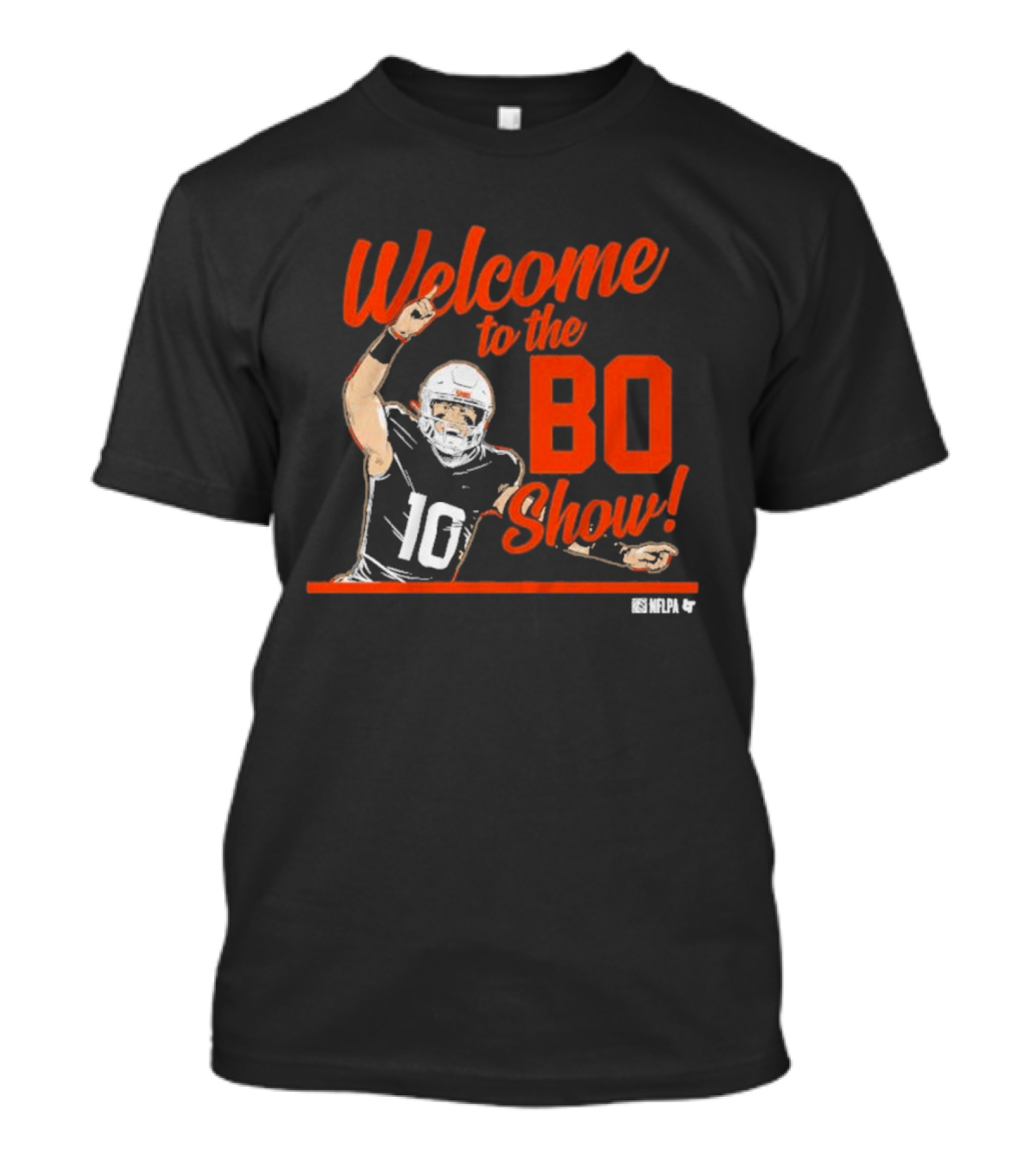 Welcome To The Bo Show Bo Nix NFLPA T-Shirt
