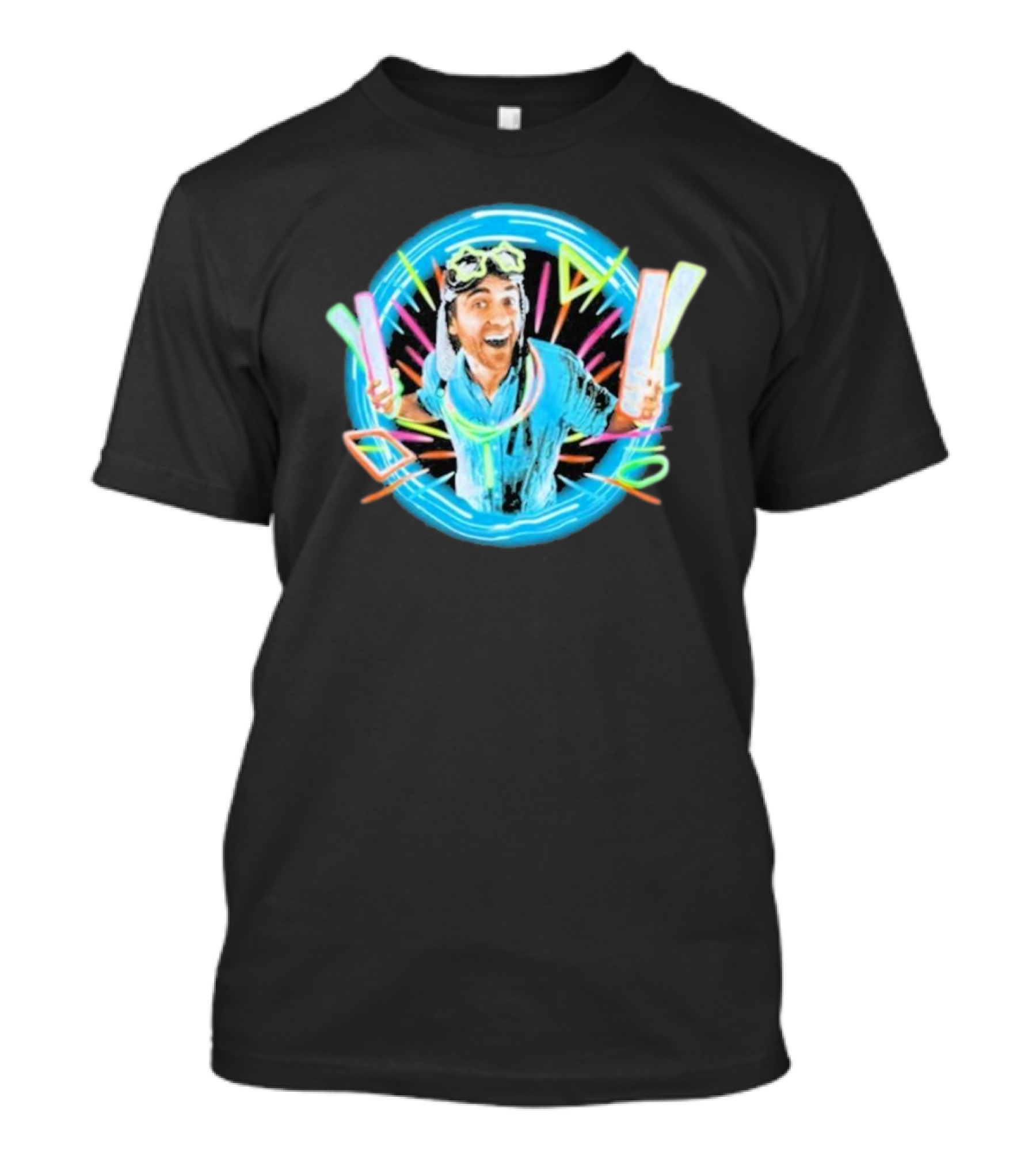 Danny Go Exciting Glowsticks Adventure Black T-Shirt