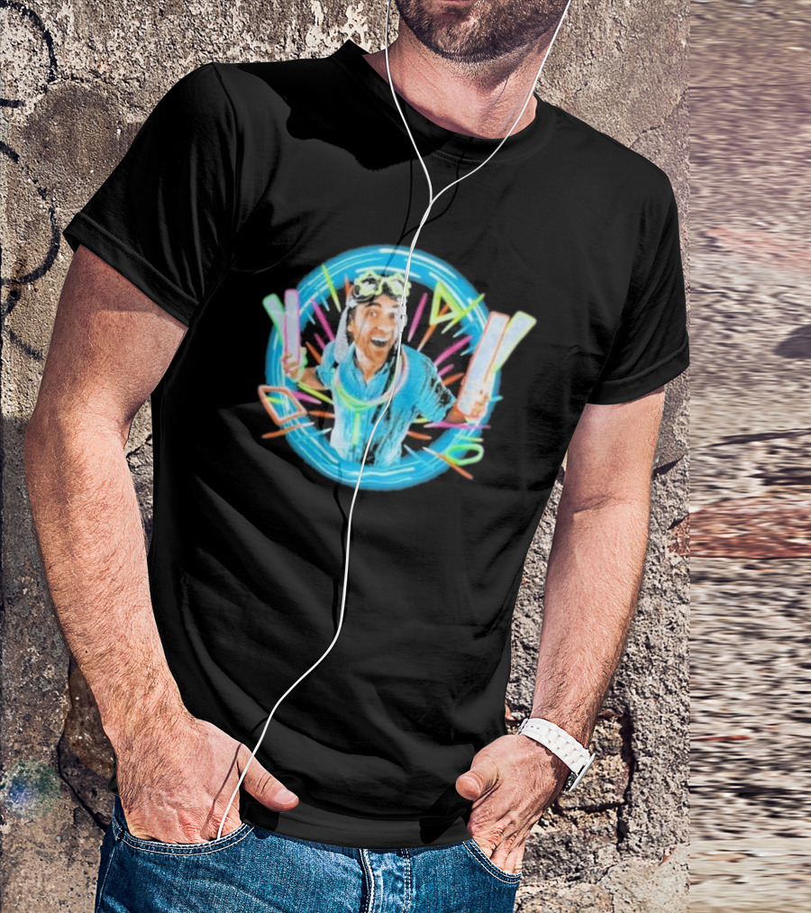 Danny Go Exciting Glowsticks Adventure Black T-Shirt