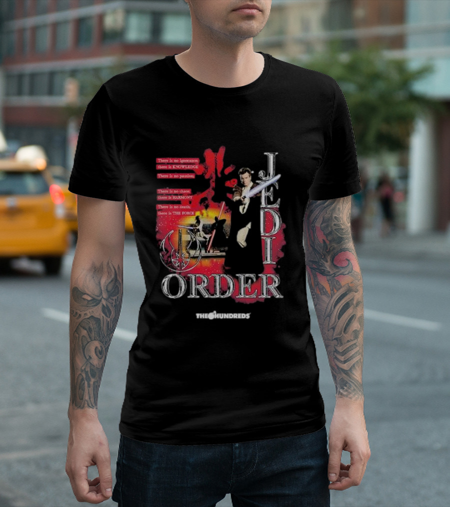 Jedi Order Code Knowledge Harmony Force The Hundreds Star Wars T-Shirt