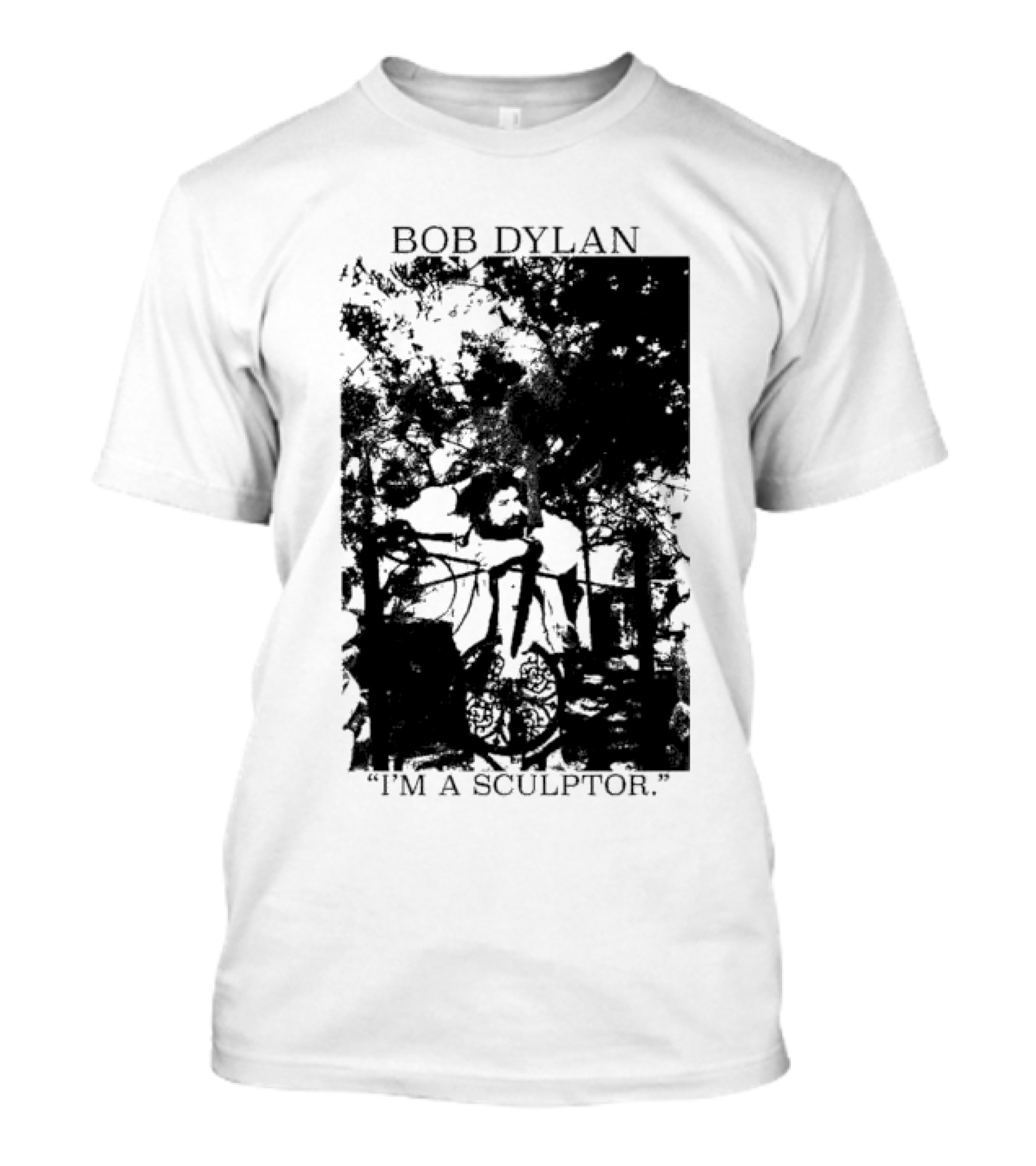 Bob Dylan I'm A Sculptor Gagosian Artistry And Welding Narrative T-Shirt