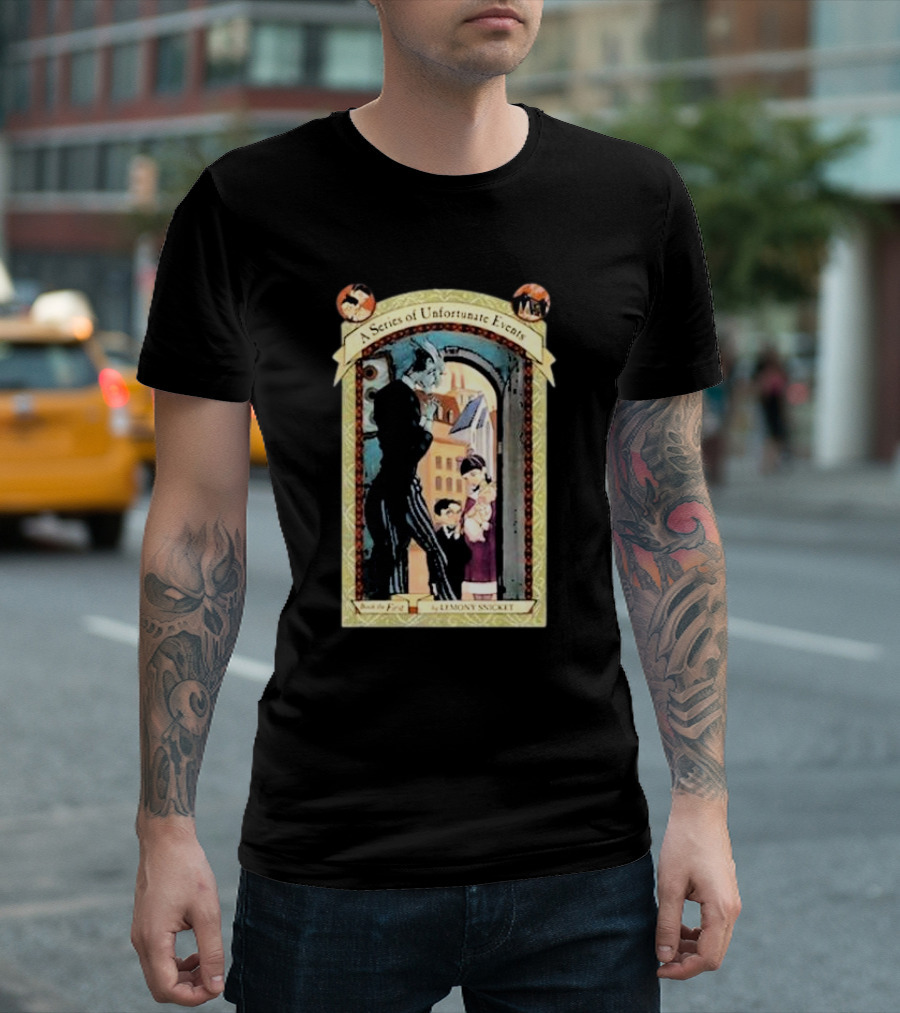 A Series of Unfortunate Events Book the First by Lemony Snicket T-Shirt
