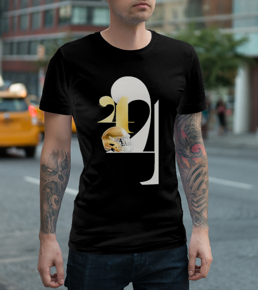 Football Helmet Design Ranked 4th In Ap Poll T-Shirt