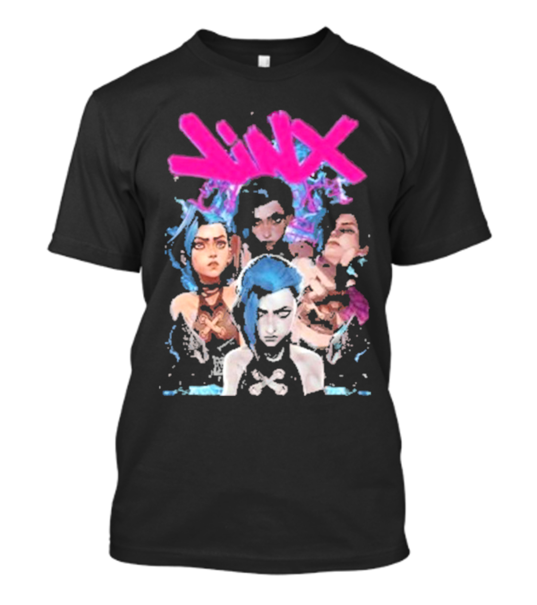 Jinx League Of Legends Arcane T-Shirt