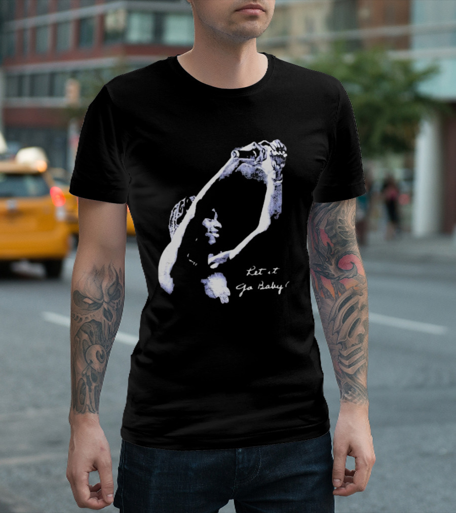 Let It Go Baby Vintage Music Expression T-Shirt