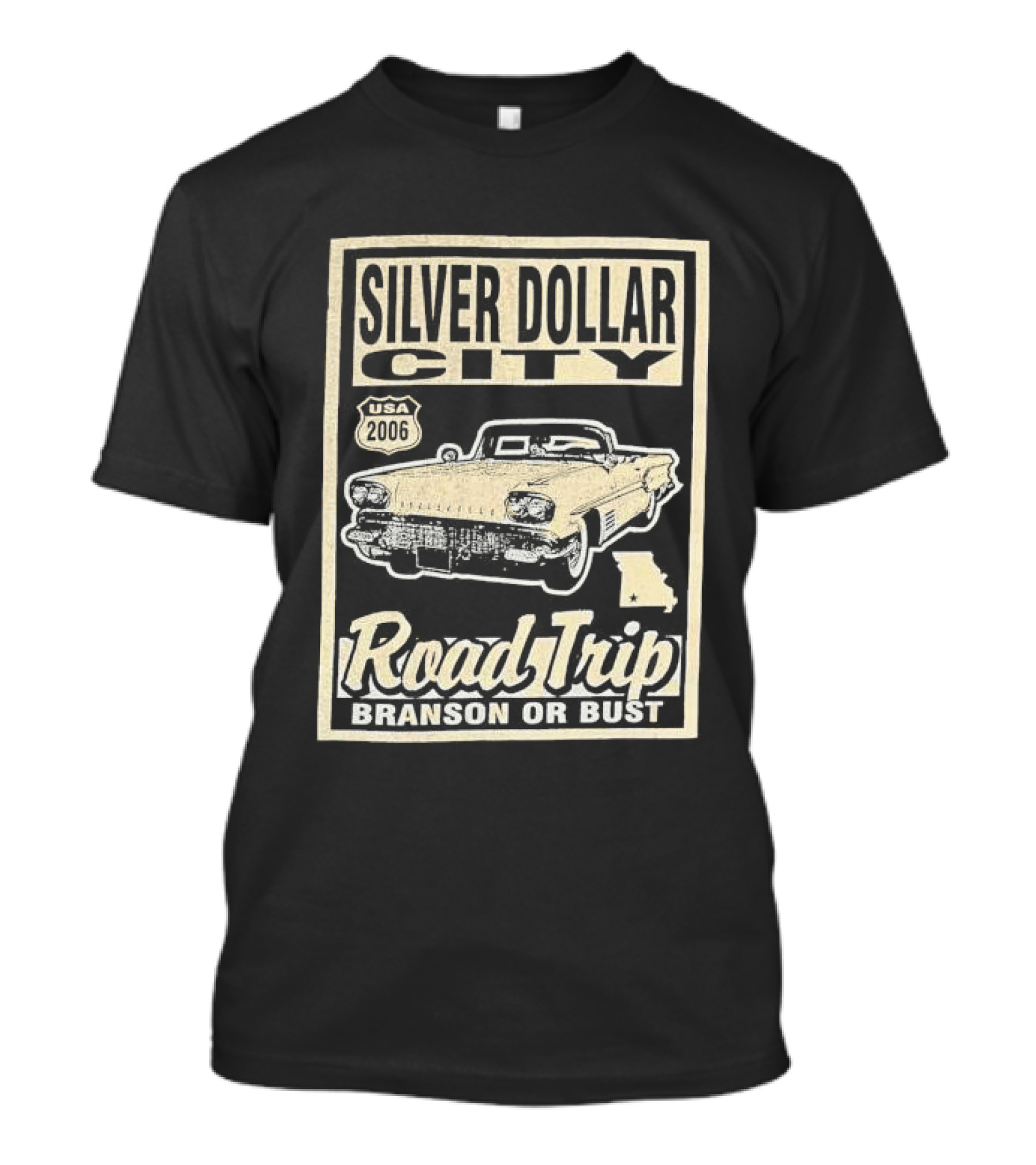 Silver Dollar City USA 2006 Road Trip Branson Or Bust T-Shirt