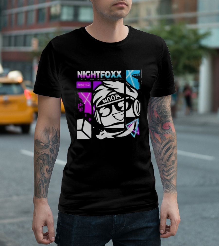 Nightfoxx Noob Panel T-Shirt